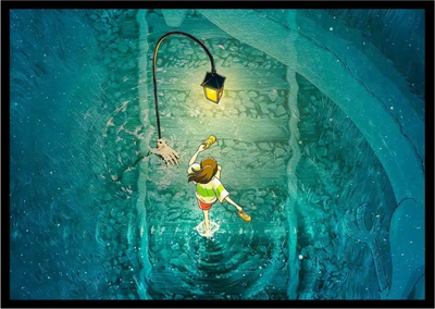 Постер Citydecor Унесенные призраками 10 (21x30) -