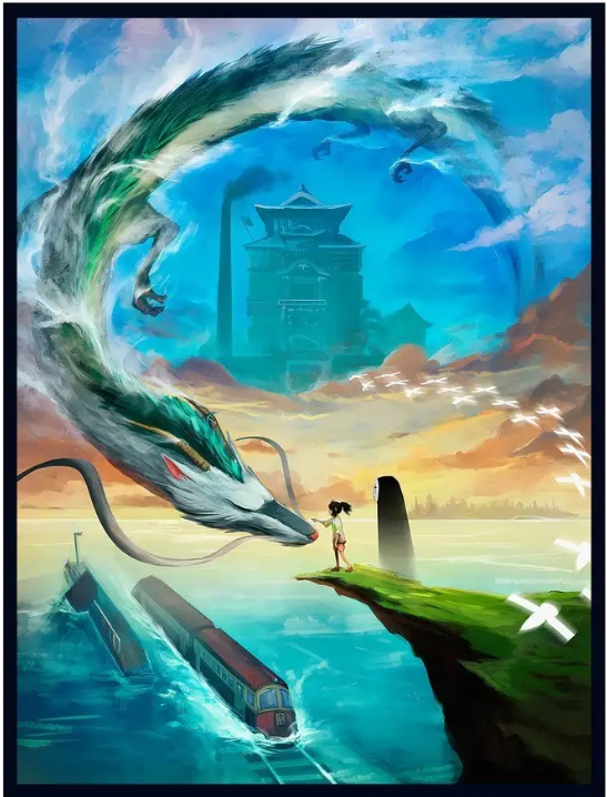 Постер Citydecor Унесенные призраками 11 (21x30)
