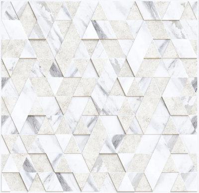 Панель ПВХ Регул Самоклеящаяся Эффект мозаика Геометриум (474x474x3мм) - 