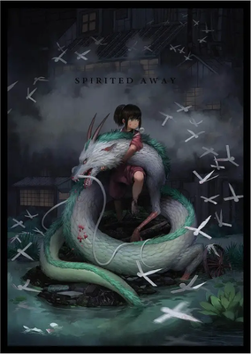 Постер Citydecor Унесенные призраками 7 (21x30) -