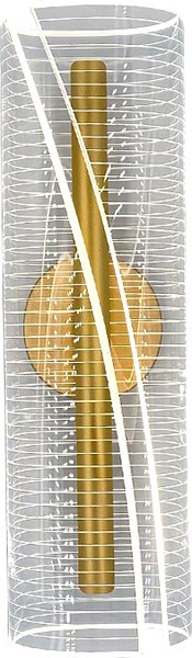 Бра LED4U L6287-01 GD