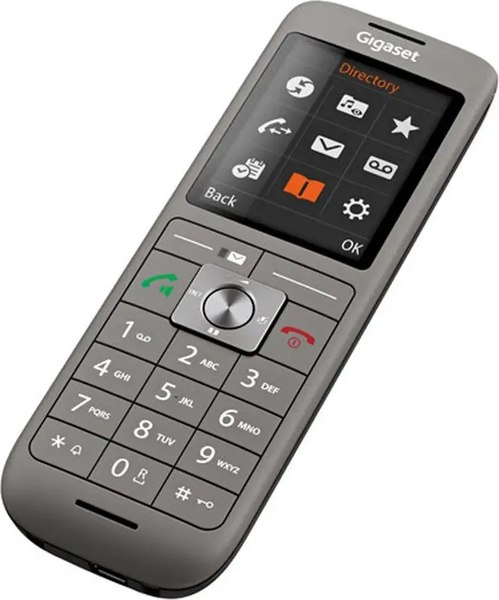 Дополнительная телефонная трубка Gigaset CL660HX HSB RUS / S30852-H2862-S301 (черный)
