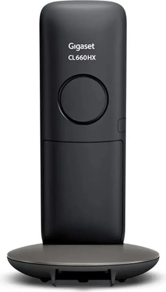 Дополнительная телефонная трубка Gigaset CL660HX HSB RUS / S30852-H2862-S301 (черный)