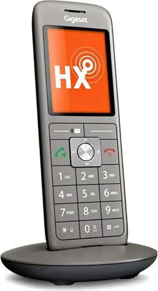 Дополнительная телефонная трубка Gigaset CL660HX HSB RUS / S30852-H2862-S301 (черный)