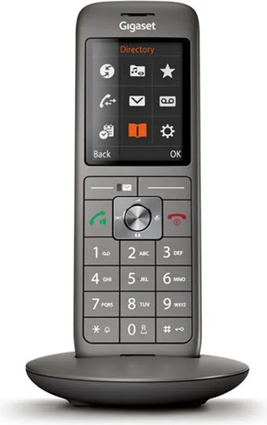 Дополнительная телефонная трубка Gigaset CL660HX HSB RUS / S30852-H2862-S301 (черный)