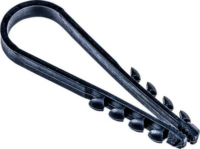 Дюбель-хомут IEK UDH13-05-10-025-K02 (25шт, черный) - 