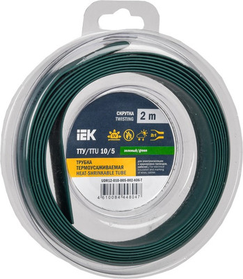 Трубка термоусаживаемая IEK UDR12-010-005-002-K06-T - 