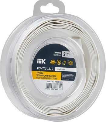 Трубка термоусаживаемая IEK UDR12-012-006-002-K01-T -
