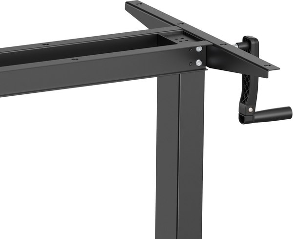 Подстолье Ergosmart Manual Desk Light (черный)