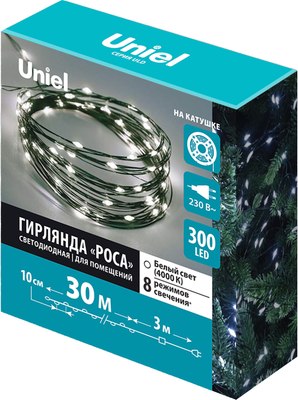 

Светодиодная гирлянда, Роса ULD-S3000-300/DGA / UL-00012082