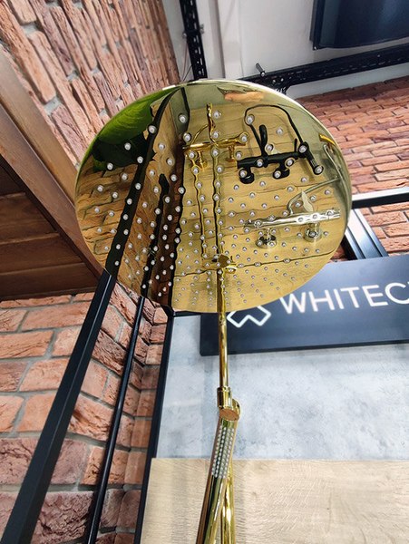 Душевая система со смесителем Whitecross Y1234GL (золото)