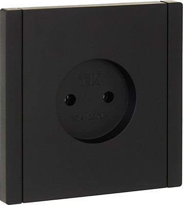 Розетка IEK Forte&Piano FP-R10-10-K02 (черный) - 