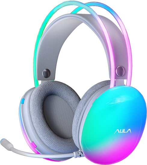 Наушники-гарнитура Aula S505 (Cyan)