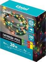 Светодиодная гирлянда Uniel Роса ULD-S2000-200/DGA / UL-00012080 (разноцветный) - 