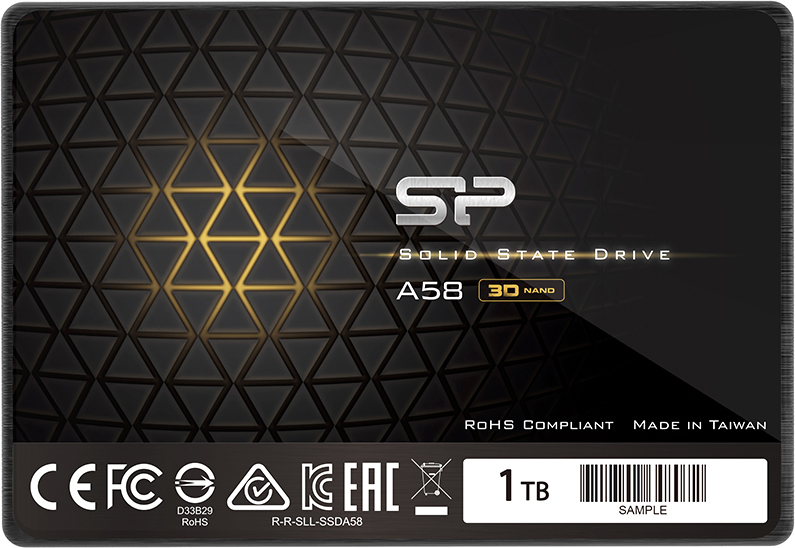 SSD диск Silicon Power A58 1TB (SP001TBSS3A56A25)