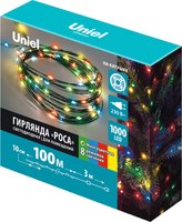 Светодиодная гирлянда Uniel Роса ULD-S10000-1000/DGA / UL-00012090 (разноцветный) - 