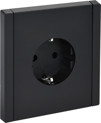 Розетка IEK Forte&Piano FP-R11-16-K02 (черный) -