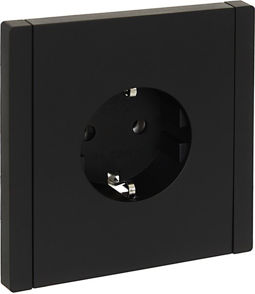 Розетка IEK Forte&Piano FP-R11-16-1-K02 (черный)