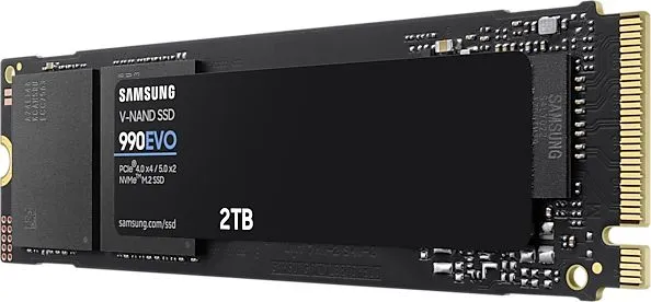 SSD диск Samsung 990 Evo 2TB (MZ-V9E2T0BW)