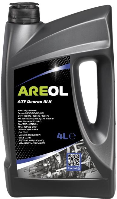 Трансмиссионное масло Areol ATF D III H / AR173 (4л)