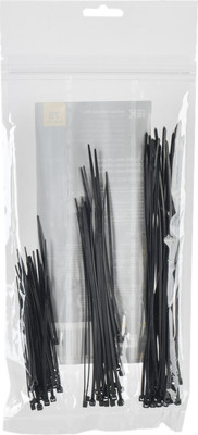 Стяжка для кабеля IEK UNH35-N02-075 (75шт, черный) - 