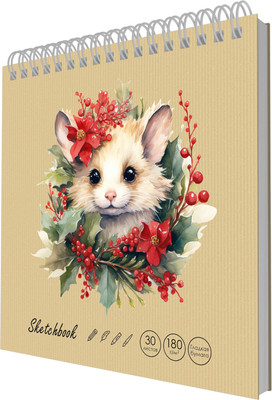 

Скетчбук, Draft and Craft. Cute mouse / ТСК305454
