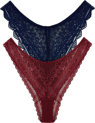 Комплект женских трусов Mark Formelle 412394-2 (р.102, гранатовый-1) - 