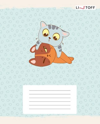 Тетрадь Listoff Котики / ТЛ128886 - 