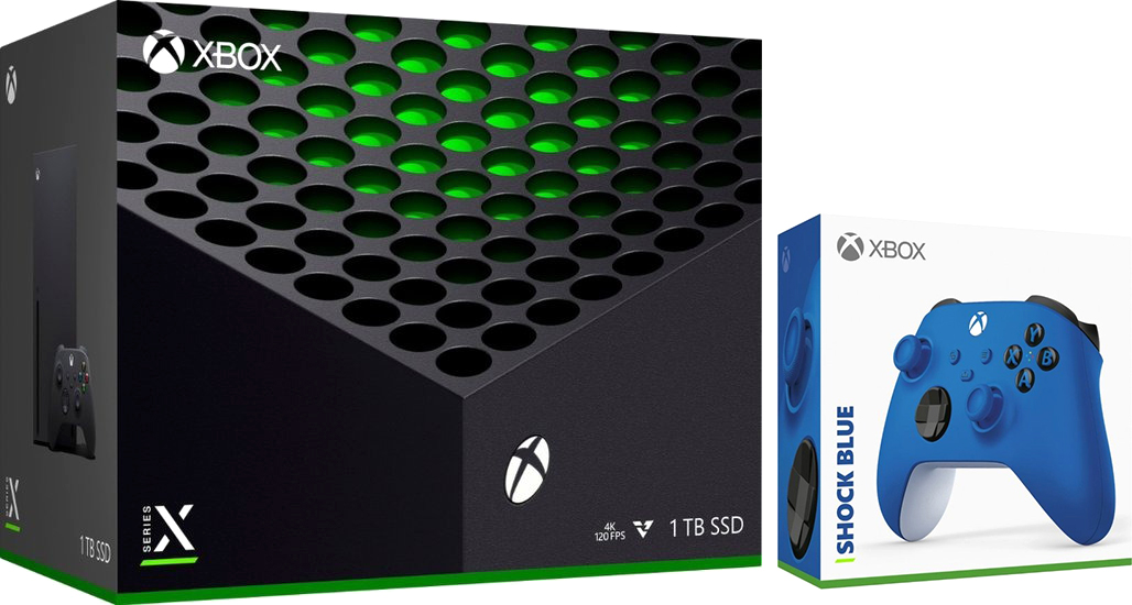 Игровая приставка Microsoft Xbox Series X 1TB 1882 + Геймпад Microsoft Xbox