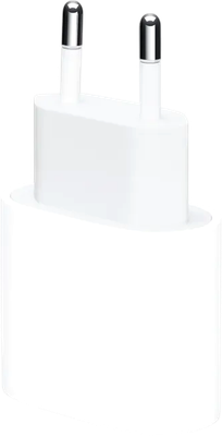 Адаптер питания сетевой Apple 20W USB-C / A2347 (белый) - 
