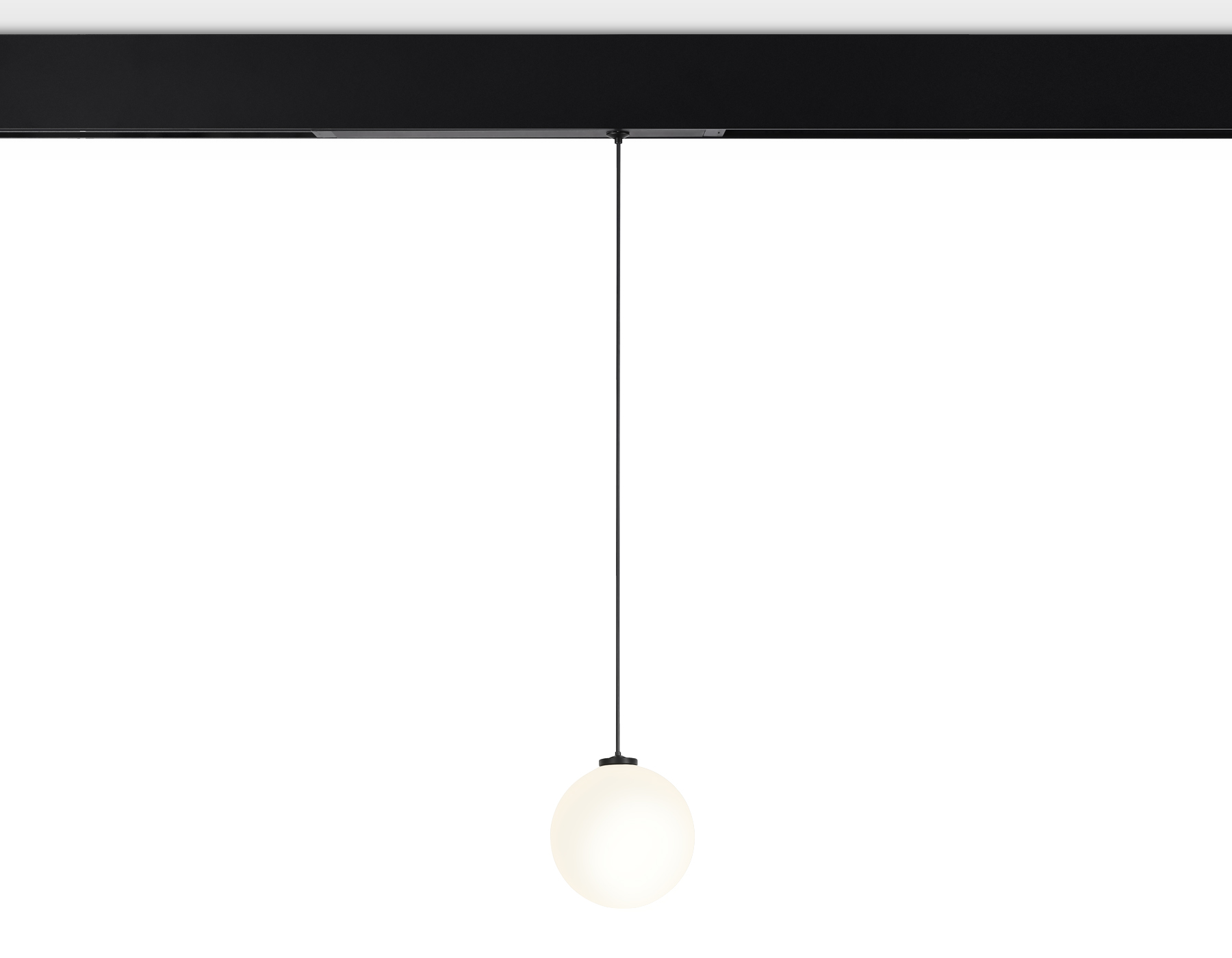 Трековый светильник Ambrella Magnetic GL1442 BK/FR (черный/белый матовый) — фото 2