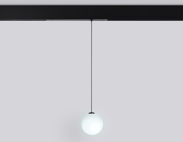 Трековый светильник Ambrella Magnetic GL1442 BK/FR (черный/белый матовый)