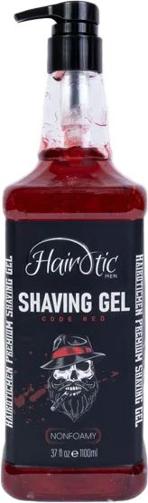 Гель для бритья Hairoticmen Shaving Gel Code Red (1.1л)
