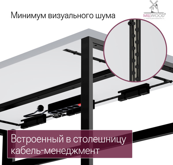 Купить Компьютерный стол Millwood Каир Смарт 160x80x74.2 в Могилеве