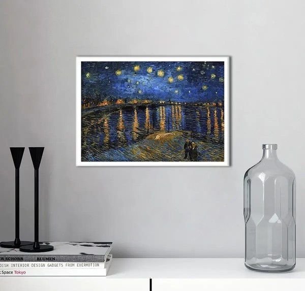 Постер Citydecor Звездная ночь над Роной. Винсент ван Гог (21x30)