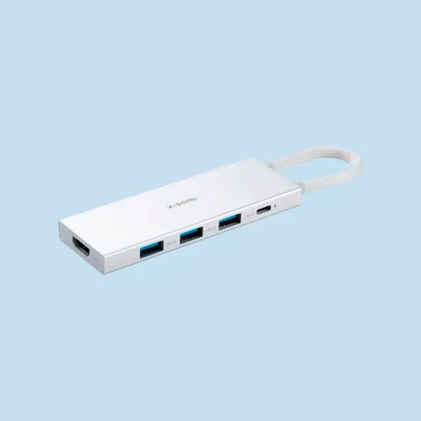 Док-станция для ноутбука Xiaomi 5-in-1 Type-C Hub BHR8804GL / XMDS05YM %rs_city_gde%