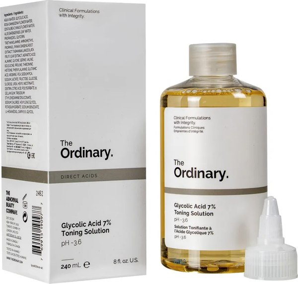 Тоник для лица The Ordinary Glycolic Acid 7% Toning Solution (240мл)