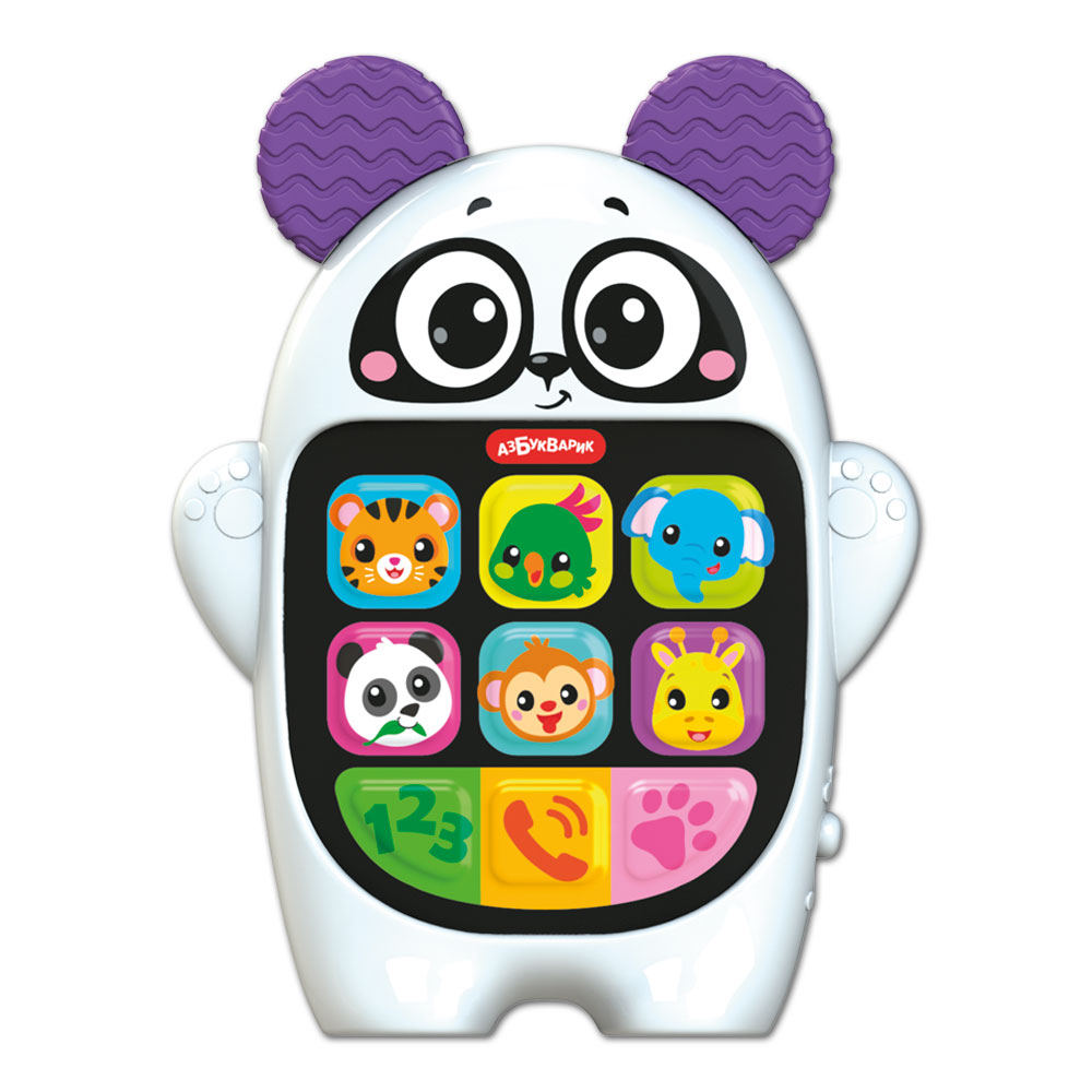 Развивающая игрушка Азбукварик Пандочка. Мой первый смартфончик / 3339