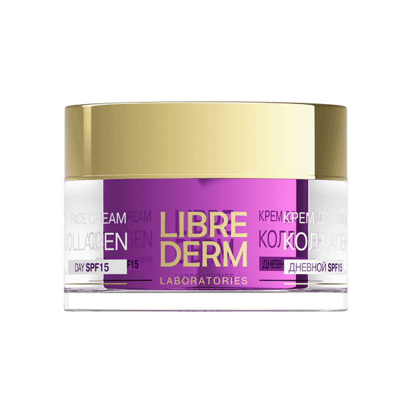 Крем для лица Librederm Коллаген Peptide+ дневной SPF-15 (50мл)