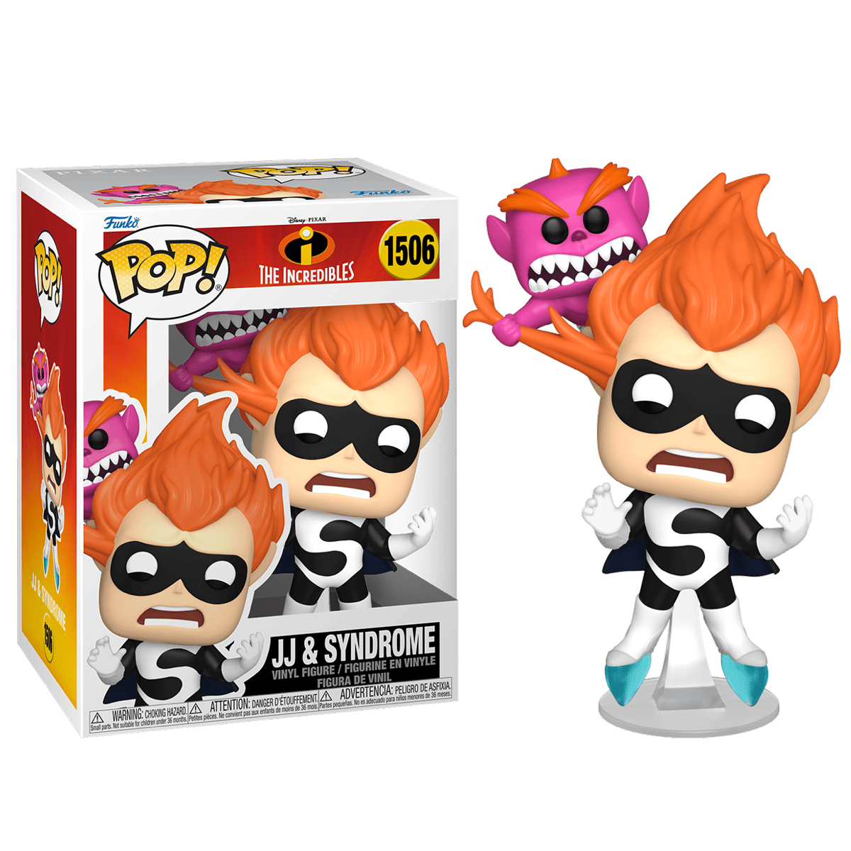 Фигурка коллекционная Funko POP! Disney. Incredibles 20th. JJ and Syndrome / FU80948 — фото 3