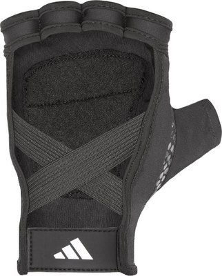 Перчатки для пауэрлифтинга Adidas ADGB-15022BK (M, серый)