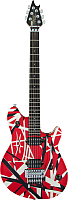 Электрогитара EVH Wolfgang Special Red w/ Black and White Stripes Ebony FB - 