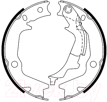 

Тормозные колодки Bosch, 0986487768