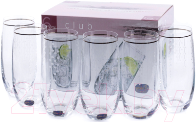 

Набор стаканов Bohemia, Crystal Club 25180/Q9103/350