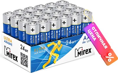 

Комплект батареек, R6 1.5V (LR6-B24)