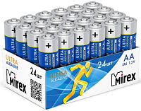 Комплект батареек Mirex R6 1.5V (LR6-B24) (24шт) - 