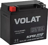 Мотоаккумулятор VOLAT YTX12-BS MF L+ (12 А/ч) - 