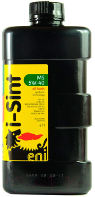 

Моторное масло Eni, I-Sint MS 5W40