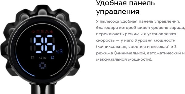 Вертикальный пылесос Kitfort КТ-5284