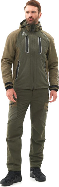 Изображение товара Костюм для охоты и рыбалки Huntsman Матрица -5°С Хаки Исландия (р.60-62/170-176 )